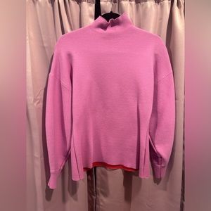 zara mock neck sweater